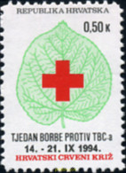 166933 MNH CROACIA 1994 SEMANA DE LA LUCHA CONTRA LA TUBERCULOSIS - Croatie