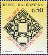 166937 MNH CROACIA 1994 750 ANVIERSARIO DE LA CIUDAD DE SLAVONSKI-BROD - Kroatien