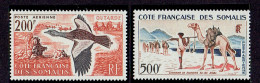 COLONIE FRANCAISE - COTE DES SOMALIS - POSTE AERIENNE - PA N°28/29 * TB - Unused Stamps