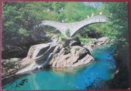 Verzasca (TI) - Ponte Romano In Val Verzasca - Sonogno