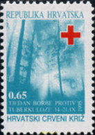 167046 MNH CROACIA 1995 SEMANA DE LA LUCHA CONTRA LA TUBERCULOSIS - Croatie