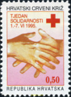 167033 MNH CROACIA 1995 SEMANA DE LA SOLIDARIDAD - Croatie