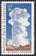 !a! USA Sc# 1453 MNH SINGLE (a2) - Old Faithful - Ungebraucht