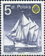 168236 MNH POLONIA 1985 40 ANIVERSARIO DE LA MARINA NACIONAL POLACA - Unused Stamps