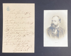 Antonin Dvořák – Lettre Autographe Signée – Stabat Mater & Mélodies Tziganes - Zangers & Muzikanten