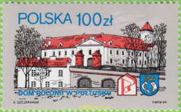 168510 MNH POLONIA 1989 INAGURACION DE LA CASA DE LOS POLACOS DEL ESTRANGERO A PULSTUK - Nuevos