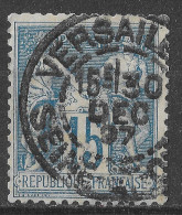 Lot N°140 N°90,oblitéré Cachet à Date VERSAILLE SEINE-ET-OISE - 1876-1898 Sage (Tipo II)
