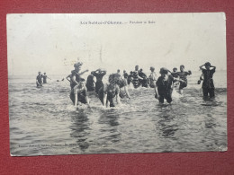 Cartolina - Francia - Les Sables-d'Olonne - Pendant Le Bain - 1912 - Non Classés