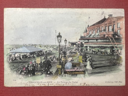 Cartolina - Francia - Trouville-Mer - La Terrasse Du Casino - 1904 - Non Classés