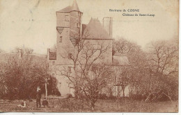 58 -   Environs De Cosne - Château De Saint-Loup        ** CPA  Animée    ** - Cosne Cours Sur Loire