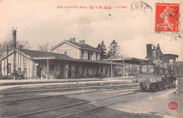 BAR-sur-AUBE - La Gare - Train, Locomotive - Voyagé (2 Scans) - Bar-sur-Aube