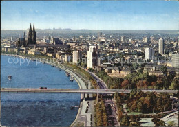 72459828 Koeln Rhein Dom Rheinufer  Koeln Rhein - Koeln