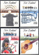 173494 MNH NUEVA ZELANDA 1986 MUSICA - ...-1855 Vorphilatelie