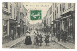 CPA 51 SEZANNE Rue Des Lombarts - Sezanne