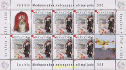 181307 MNH CROACIA 2005 OLIMPIADAS MUNDIALES DE BOMBEROS EN VARAZDIN - Croatia