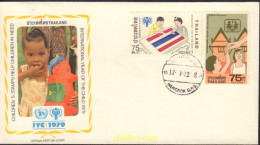 439140 MNH TAILANDIA 1979 AÑO INTERNACIONAL DEL NIÑO - Thailand
