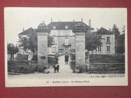 Cartolina - Ruffey ( Jura ) - La Maison D'Ecole - 1900 Ca. - Ohne Zuordnung