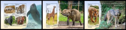 Liberia 2023 Critically Endangered Mammals. (303) OFFICIAL ISSUE - Autres & Non Classés