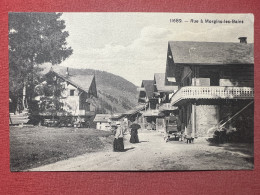 Cartolina - Francia - Rue à Morgins-les-Bains - 1920 Ca. - Sin Clasificación