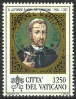 Vatican City 1996. Scott #1021 (U) St. Alfonso Maria De'Liguori (1696-1787) - Gebruikt