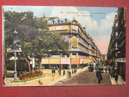 Cartolina - Francia - Toulouse - La Rue D'Alsace-Lorraine - 1920 Ca. - Non Classés