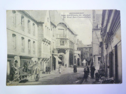 2024 - 1936  GUINGAMP  (22)  :  Rue Des Ponts-Saint-Michel Et Rue Des Carmélites   1917   XXX - Guingamp