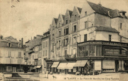 LAGNY LA PLACE DU MARCHE LES CINQ PIGNONS - Lagny Sur Marne