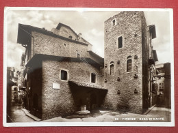 Cartolina - Firenze - Casa Di Dante - 1936 - Firenze