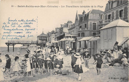 SAINT AUBIN SUR MER - Les Travailleurs Intrépides De La Plage - Enfants - Saint Aubin