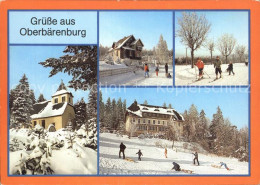 72458136 Oberbaerenburg Baerenburg Waldkapelle Teilansicht Winterurlauber FDGB U - Altenberg