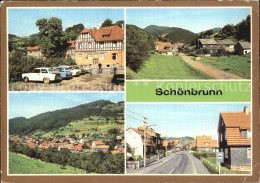 72458105 Schoenbrunn Schleusegrund FDGB Erholungsheim Huette Ortspartie Schoenbr - Autres & Non Classés