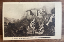 St Ulrich Près De Ribeauvillé En 1860 - Jul. Manias, Strasbourg - Tampon "Kaiserliche Kreisdirektion Rappoltsweiler - Ribeauvillé