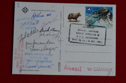 Delcampe - Signed By 8 Climbers 1983 Successful German American Everest Expedition Himalaya Mountaineering Escalade - Sportivo