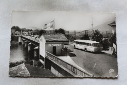 N957, Cpsm, Hendaye, Frontière Franco Espagnole, Le Pont International, Pyrénées Atlantiques 64 - Hendaye