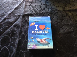 Cartes De Jeu,  I Love Maldives, 54 Cartes, Playing Cards - Barajas De Naipe
