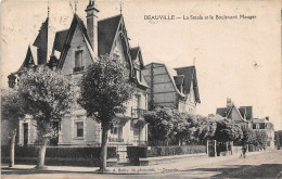 DEAUVILLE - Villa "La Smala" Et Le Boulevard Mauger - Deauville