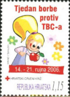 198145 MNH CROACIA 2006 SEMANA DE LA TUBERCULOSIS - Croacia