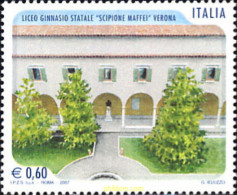 212255 MNH ITALIA 2007 LICEO ESTATAL SCIPIONE MAFFEI, VERONA - 1. ...-1850 Prephilately