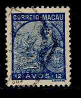 ! ! Macau - 1934 Padroes St. Gabriel 12 A - Af. 278 - Used (km014) - Used Stamps