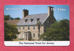 Uk- Jersey Telecoms- The Elms. The National Trust For Jersey- Prepaid Phone Card Used By 40 Units- - Jersey E Guernsey