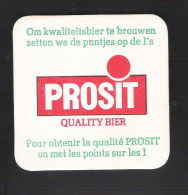 Bierviltje - Sous-bock - Bierdeckel  BROUWERIJ BOSTEELS - BUGGENHOUT - PROSIT  (B 084) - Beer Mats
