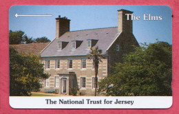 Uk- Jersey Telecoms- The Elms. The National Trust For Jersey- Prepaid Phone Card Used By 40 Units- - [ 7] Jersey And Guernsey