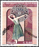 212278 MNH ITALIA 2007 50 ANIVERSARIO DEL FESTIVAL DEI DUE MONDI - 1. ...-1850 Vorphilatelie