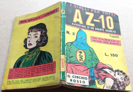 AZ 10 AVVENTURE AGENTE SEGRETO  -  N. 2  DEL  MAGGIO 1965 - Otros & Sin Clasificación