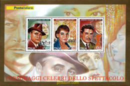 212277 MNH ITALIA 2007 PERSONAJES DEL ESPECTACULO - ...-1850 Voorfilatelie