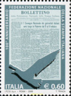 215508 MNH ITALIA 2008 CENTENARIO DE LA FEDERACION NACIONAL DE PRENSA ITALIANA - ...-1850 Préphilatélie
