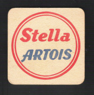 Bierviltje - Sous-bock - Bierdeckel  STELLA ARTOIS   (B 091) - Portavasos