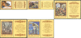 219791 MNH UNION SOVIETICA 1990 CUENTOS Y LEYENDAS - ...-1857 Prephilately