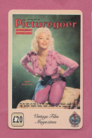 UK- Unitel. Used Pre Paid Phone Card By 20 Pounds- Picturegoer, Jayne Mansfield - [ 4] Mercury Communications & Paytelco