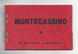 ITALIE - Petit Classeur Contenant 6 Cartes Postales De MONTECASSINO - Frosinone